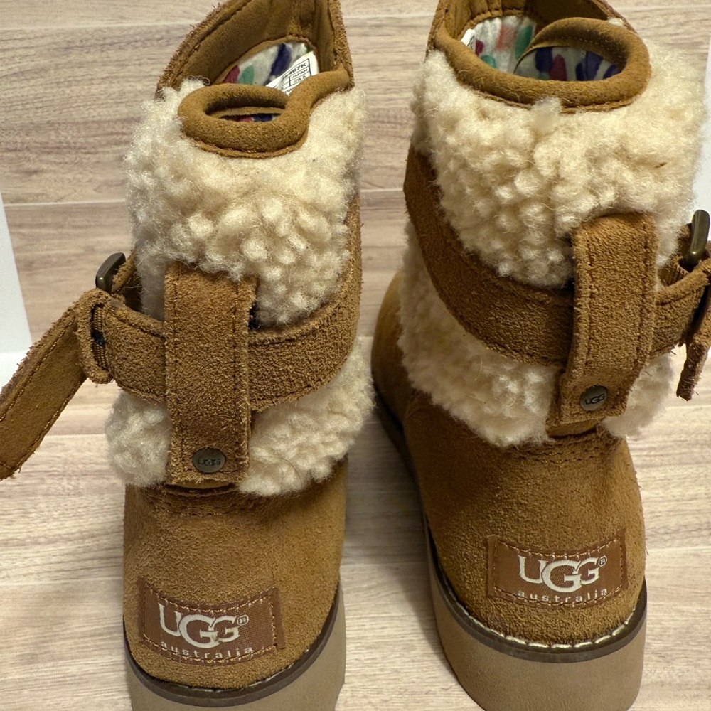 UGG Tan Shearling Boots